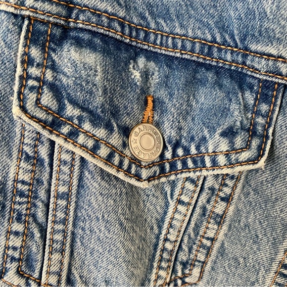 Cropped Denim Jacket | Medium | Garage - Picture 5 of 7